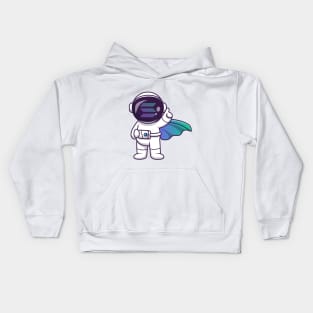 Solana crypto Coin Crytopcurrency Kids Hoodie